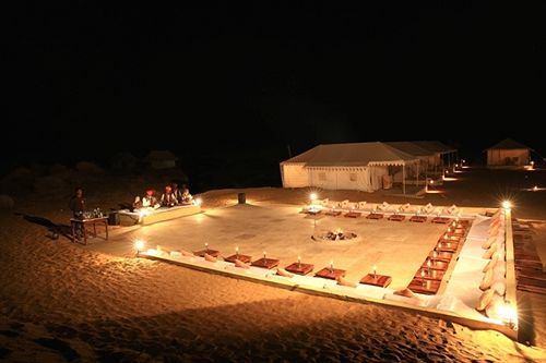 Hotel Wind Desert Camp Sām Exterior foto