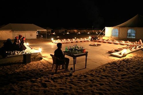 Hotel Wind Desert Camp Sām Exterior foto